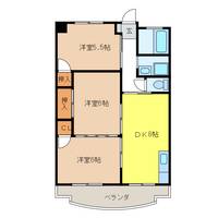 岐阜県岐阜市市橋5(マンション)の賃貸物件の間取り