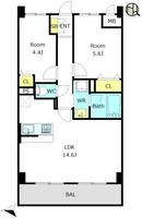 物件の間取り画像