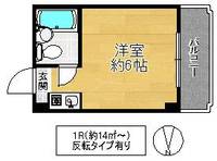 レアレア放出22番館の間取り