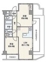 東京都目黒区平町1(マンション)の賃貸物件の間取り