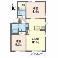 ディアス セフィーラIIIの間取り