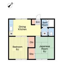 グリーンハイツの間取り