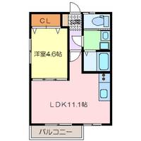 メゾンド木いちごの間取り