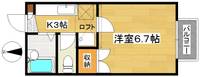 コーポ星の間取り