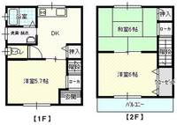 広島県福山市加茂町大字下加茂(一戸建)の賃貸物件の間取り