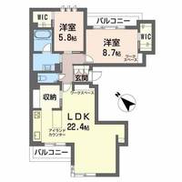 物件の間取り画像