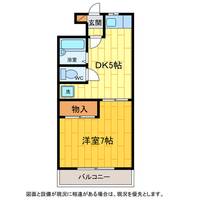 エグゼ川内の間取り