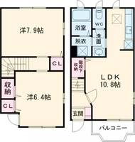 物件の間取り画像