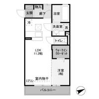 群馬県高崎市貝沢町(アパート)の賃貸物件の間取り