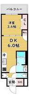 物件の間取り画像