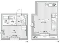 東京都北区田端5(マンション)の賃貸物件の間取り