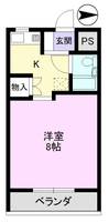 トゥゲザー21Bの間取り