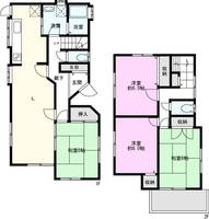 埼玉県春日部市小渕(一戸建)の賃貸物件の間取り