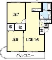 物件の間取り画像