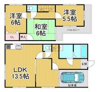 物件の間取り画像