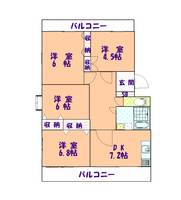 グランディールの間取り