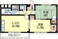 クレーテ篠崎Iの間取り