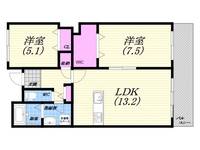 物件の間取り画像