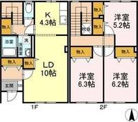 物件の間取り画像