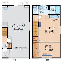 8CASA御経塚の間取り