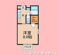 千葉県我孫子市寿2(アパート)の賃貸物件の間取り