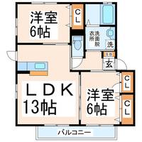 物件の間取り画像