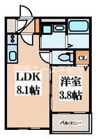 フィエルテ瓢箪山の間取り