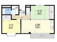 大阪府高槻市氷室町1(マンション)の賃貸物件の間取り