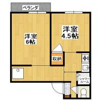 東京都板橋区小茂根1(マンション)の賃貸物件の間取り