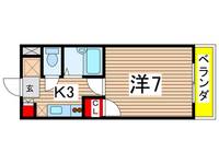 シュア-ヴ西本の間取り