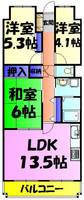 物件の間取り画像