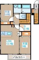 物件の間取り画像