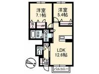 Ecrarge Aの間取り