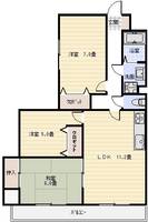 物件の間取り画像