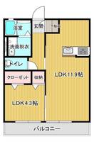 物件の間取り画像