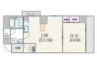 東京都新宿区西早稲田1(マンション)の賃貸物件の間取り