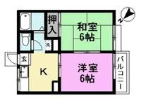 プレインコーポAMKの間取り