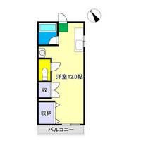 岩崎ハイツの間取り