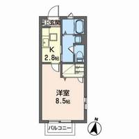 シャーメゾン木町の間取り