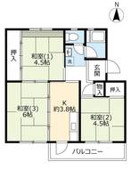 物件の間取り画像