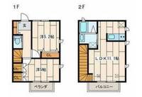 神奈川県大和市中央林間1(一戸建)の賃貸物件の間取り