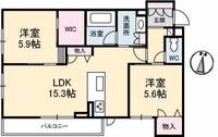 物件の間取り画像