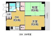 大阪府大阪市鶴見区放出東3(マンション)の賃貸物件の間取り