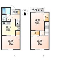 ムツミハイツAの間取り