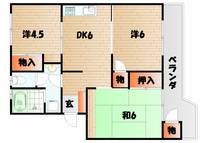 山口県下関市武久町1(マンション)の賃貸物件の間取り