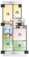 物件の間取り画像