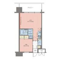 大阪府大阪市淀川区新高2(マンション)の賃貸物件の間取り
