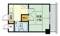 東京都町田市三輪町(マンション)の賃貸物件の間取り