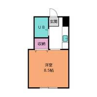 静岡県沼津市大岡(アパート)の賃貸物件の間取り