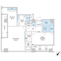 MFPR目黒タワーの間取り